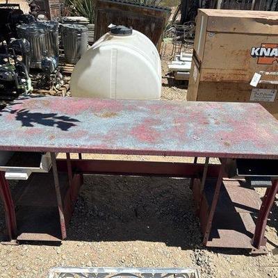 Sale Photo Thumbnail #67: #1046 • Metal Work Bench
