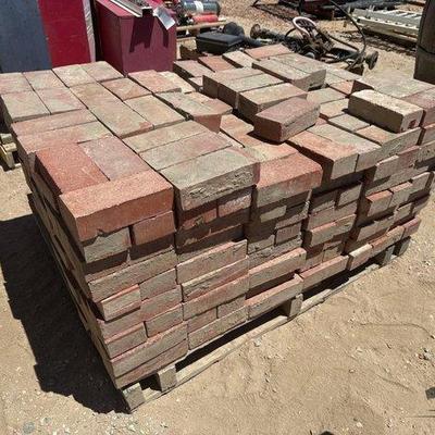 Sale Photo Thumbnail #424: #3076 • Pallet of Bricks
