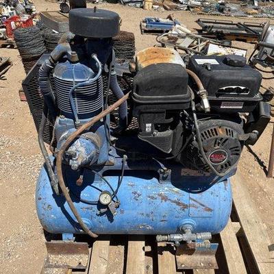 Sale Photo Thumbnail #299: #2302 • Gas Powered Air Compressor
