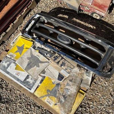 Sale Photo Thumbnail #371: #2508 • Ford F250 Grille, Universal Adhesive Cutouts
