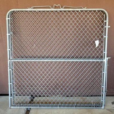 Sale Photo Thumbnail #224: #2124 • Chainlink Fence Panel and Gate
