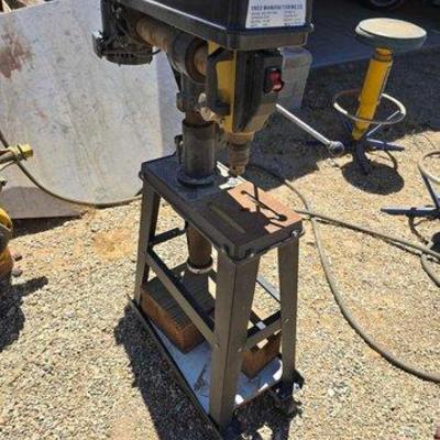 Sale Photo Thumbnail #142: #1624 • Enco Drill Press on Stand
