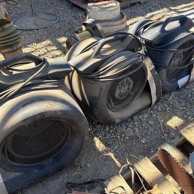 Sale Photo Thumbnail #363: #2492 • 3 Air Boss Air Movers
