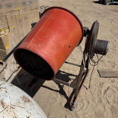 Sale Photo Thumbnail #257: #2222 • GE Concrete Mixer
