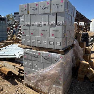 Sale Photo Thumbnail #351: #2468 • 2 Pallets of Pocket Kart Panel Carrier
