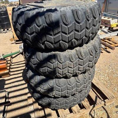 Sale Photo Thumbnail #361: #2488 • Four 38.5x14.50x15 Steel Belted Interco Super Swampers
