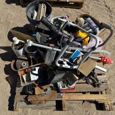 Sale Photo Thumbnail #250: #2208 • Nails, Screws, Bolts, Lights, Grinding Wheels and More

