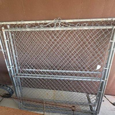 Sale Photo Thumbnail #222: #2120 • Chainlink Fence Panels and Gate
