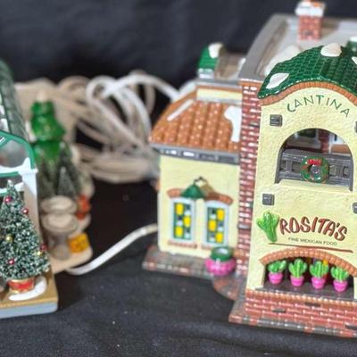 Lot 144:  Two Dept 56 Snow Village Collections