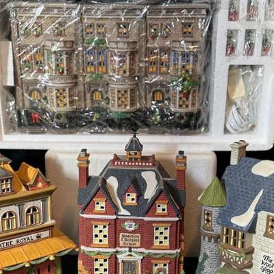 Lot 146:  Dept 56… Four Pieces Of The Dickens’ Village Series