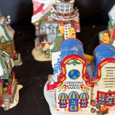Lot 148:  Dept 56… Five Collectibles From The North Pole Series