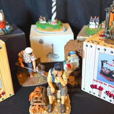 Lot 158: Lighthouses And Nautical Figurines
