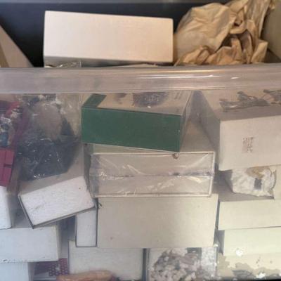 Lot 153:  Mystery Lot Of Dept 56 Accessories… There May Be Some With Damage