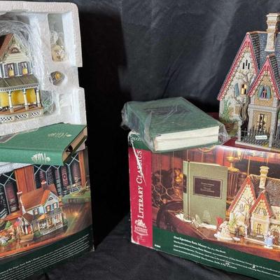 Lot 143:  Two Dept 56 Literary Classics