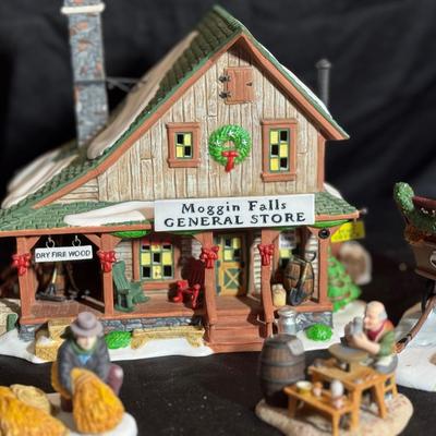 Lot 112:  Department 56 “ Moggin Falls General Store “ And Accessories 