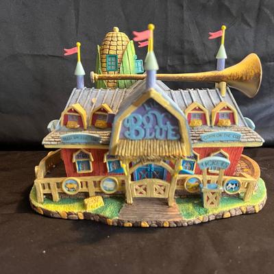 Lot 321: Dept 56 Storybook Village “Lil’ Boy Blue Petting Farm” Lighted Building & Accessories (1999