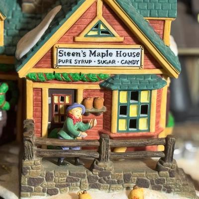 Lot 113:  Department 56 “ Steen’s Maple House” And Accessories 