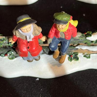 Lot 127:  What You See Is Just A Sample… Box Full Of Dept 56 Figurines 