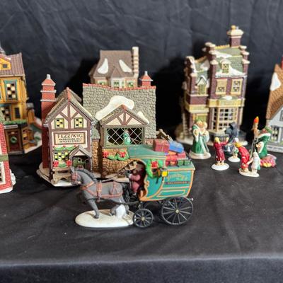 Lot 132: Dept 56.. Dicken’s Series Village…13Piece