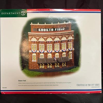 Lot 329: Department 56 Ebbets Field – Christmas in the City Series (2002)