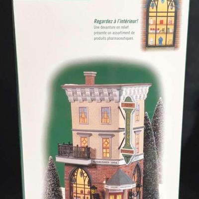 Lot 100:  Department 56 Foster Pharmacy