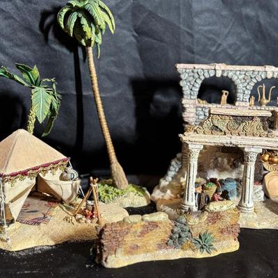 Lot 120:  Department 56 “ Desert Camp”