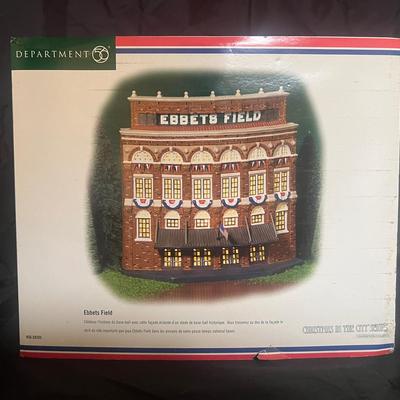 Lot 331: Department 56 Ebbets Field – Christmas in the City Series (2002)