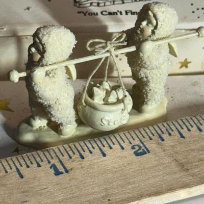 Lot 124: Fourteen Department 56 Miniature Snowbabies