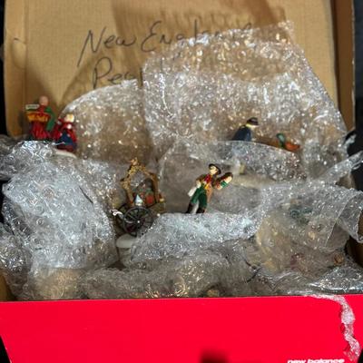Lot 184:  Dept 56 Figurines For The New England Series