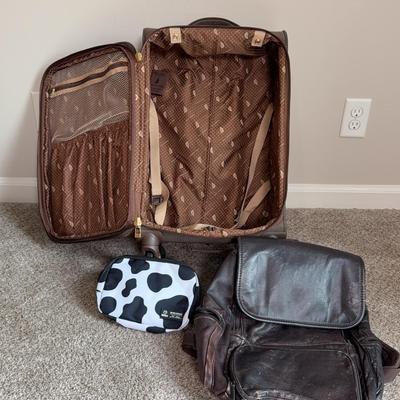 London Fog Rolling Suitcase And More