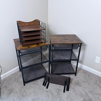 Office Metal Side Tables +
