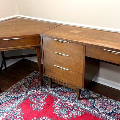 Two Vintage Desks By Kent Coffey