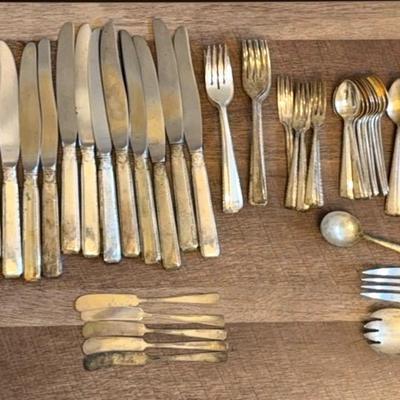 Antique Nickel Silver 