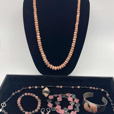 Collection Of Rhodonite