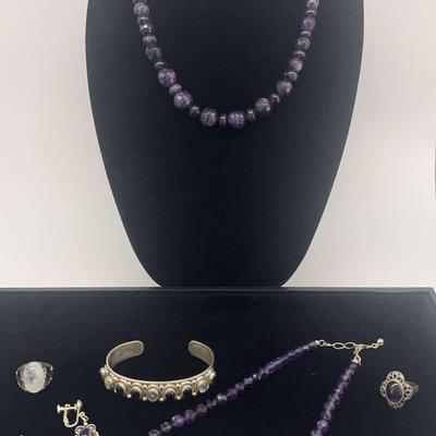 Amethyst And Moonstone Collection 
