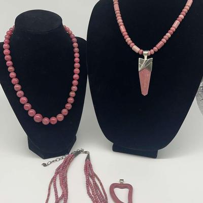 Jay King DTR Rhodochrosite 4 Piece