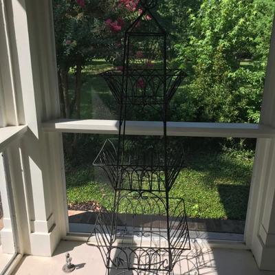 trellis with baskets $250
70" tall