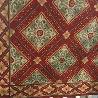 needlepoint area rug $295