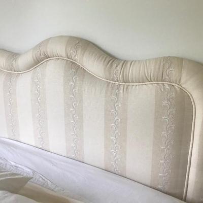 custom queen headboard and skirt $500
queen boxspring and mattress $250