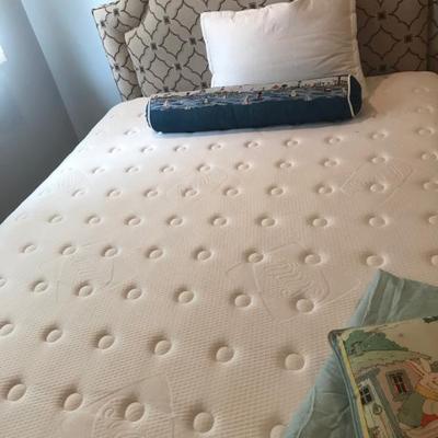 queen boxspring and mattress $250