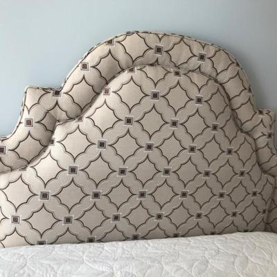 custom queen headboard and skirt $500
queen boxspring and mattress $250