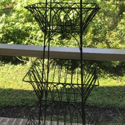trellis with baskets $250
70" tall