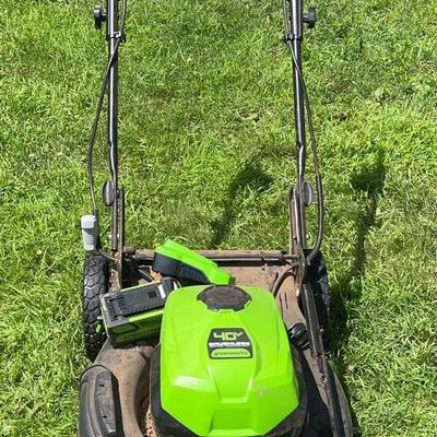 21” Greenworks Electric Mower