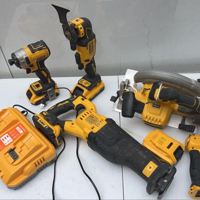 Collection of DeWalt Power Tools #1