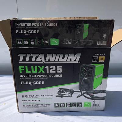 Titanium Flux 125 Welder (New)