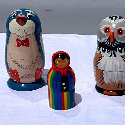 Wooden Nesting Dolls