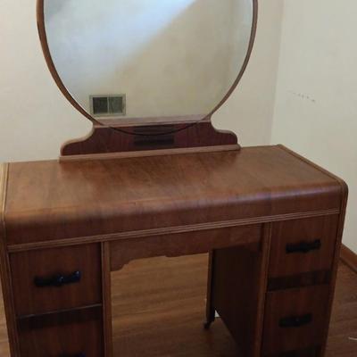 Art Deco Vanity Desk
