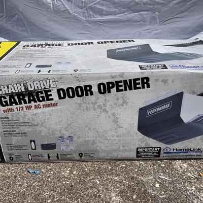 1/2 HP Chain Drive Garage Door Opener (NEW)