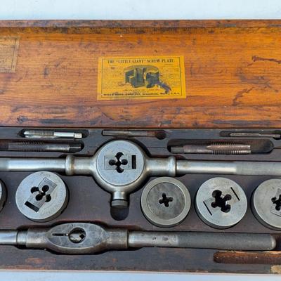 Vintage Greenfield “Little Giant” Tap & Die Set 