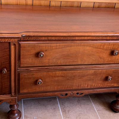 Antique Sideboard Buffet 